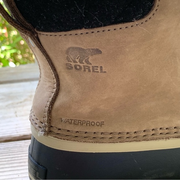 Sorel Women's Slimpack Lace II Duck Boots size 8 Waterproof Leather NL3058-245 - Picture 3 of 13